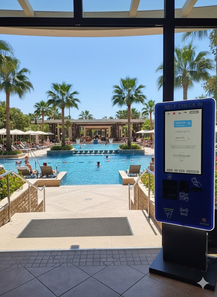 24/7 Night Operation Hotel digital reception operating 24/7 without staff